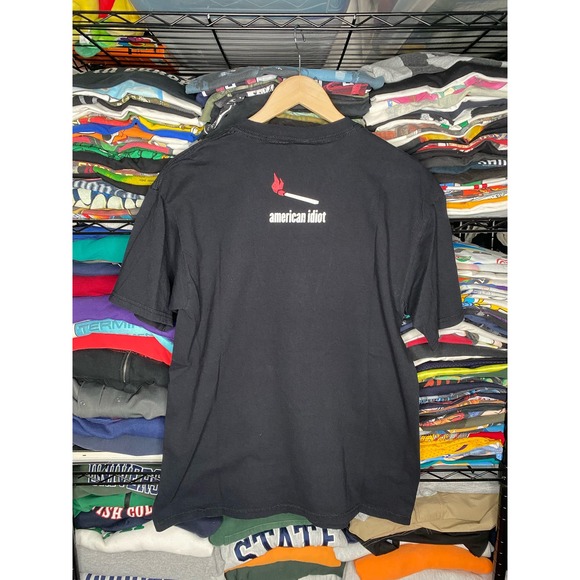 Y2K 2005 Green Day American Idiot Men’s Large Band T-Shirt - Picture 6 of 6